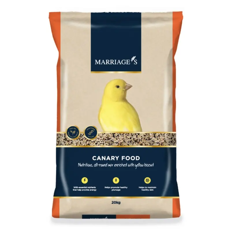 Marriages Canary Food Energy, Protein & Fibre High Quality 20Kg