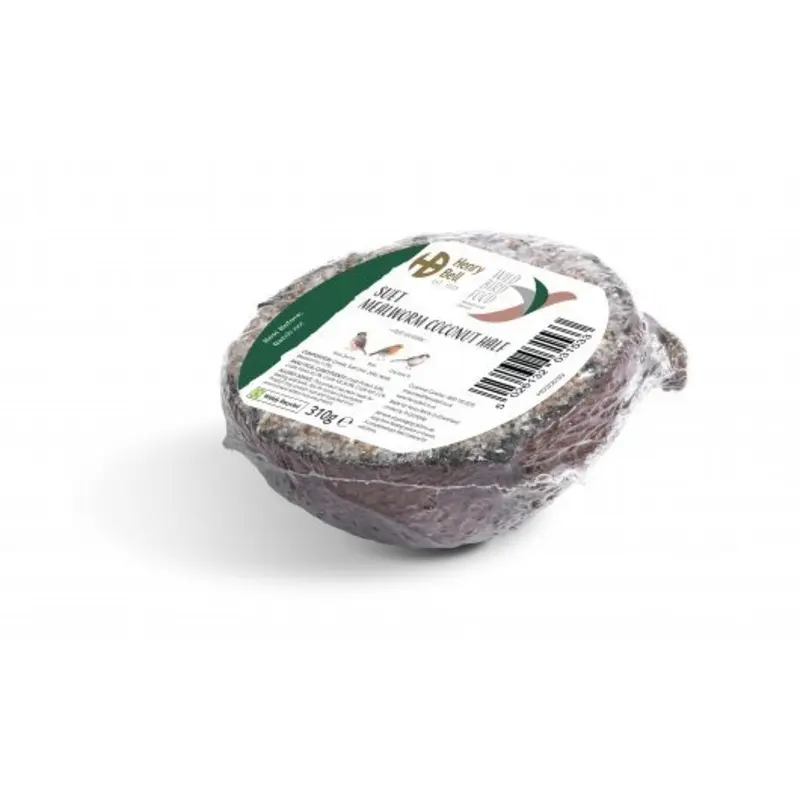 Henry Bell Half Coconut - Mealworm - Pack Size 1