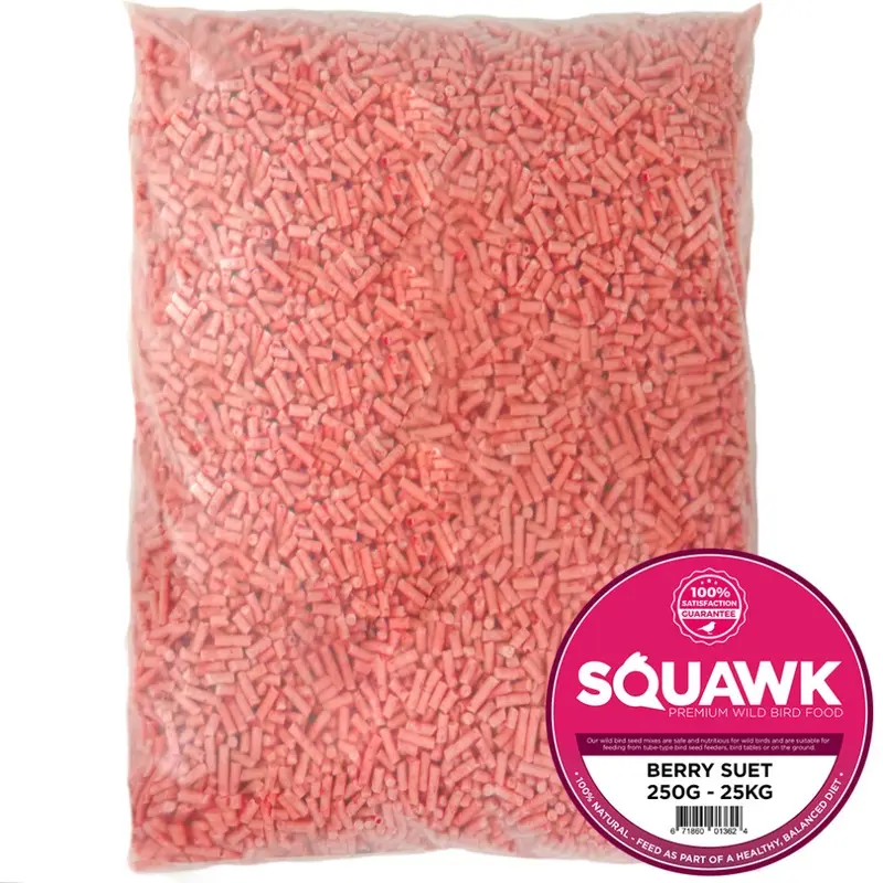 Squawk Berry Suet Pellets (25Kg) 25Kg