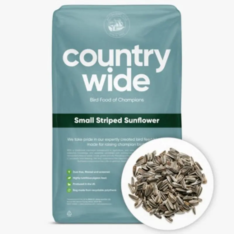 B&Q Countrywide Small Striped Sunflower Seed 12.55Kg