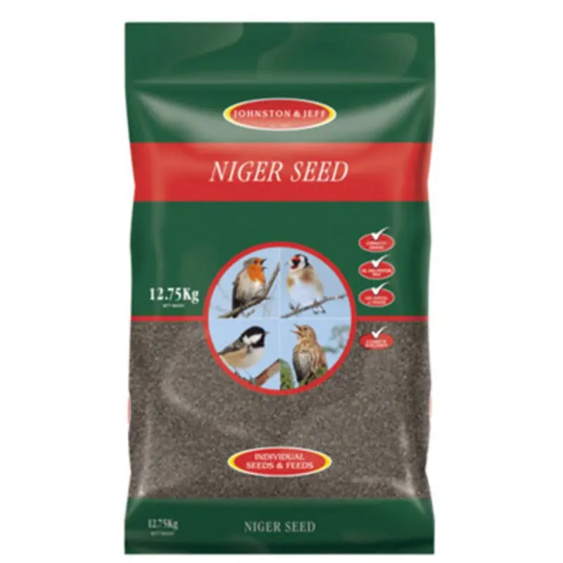 B&Q Yellow Nyjer Seed By Johnston & Jeff 12.75Kg