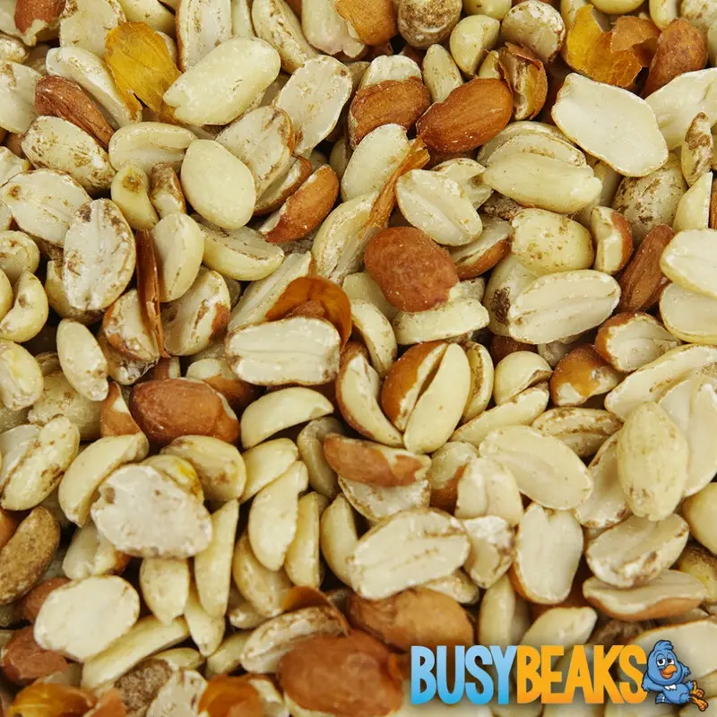 Busybeaks Split Peanuts - Fresh Quality Wild Birds Protein Garden Birds Food Mix