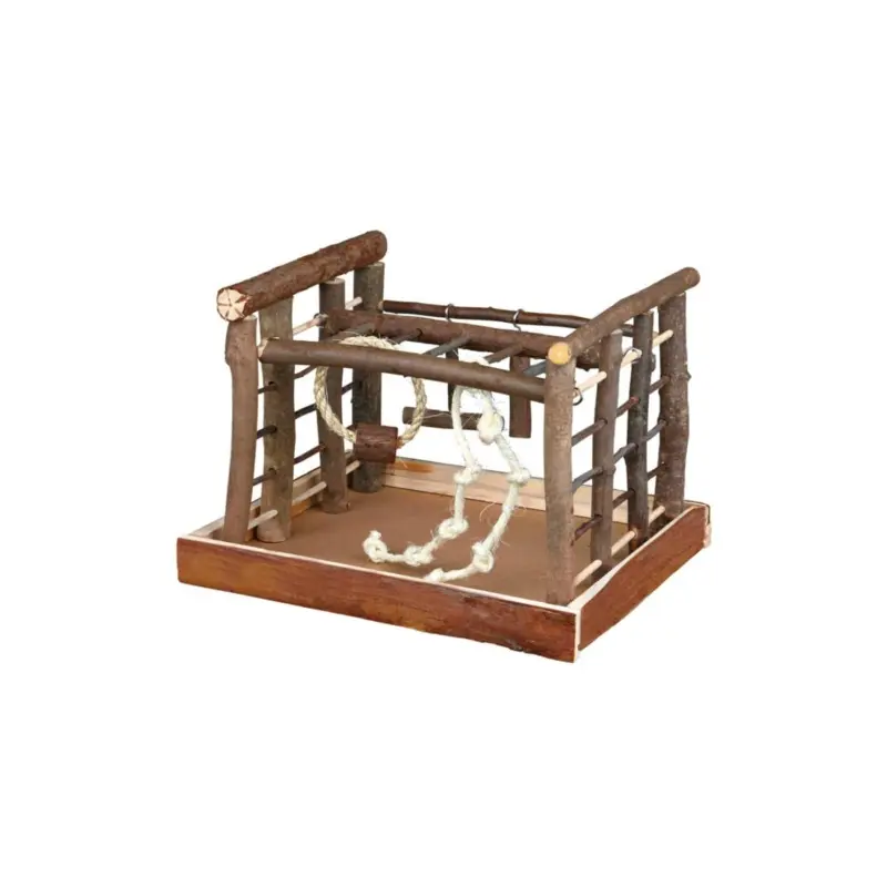 New Trixie 5661 Natural Living Playground 29 25 Cm, Brown Size 35