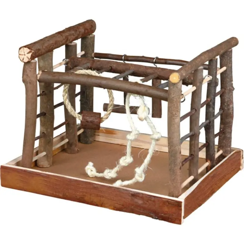 Trixie Bird Bark Wood Playground Toy - X 29 X 25 Cm Size 35
