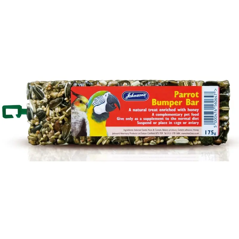 Johnsons Johnsons Parrot Bumper Bird Treat - Single Bar
