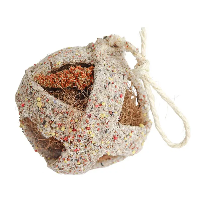 Quiko Snack & Play Fitness Foodball Bird Treat Grit 100G