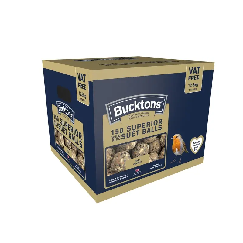 Bucktons Superior Suet Balls - 150 Balls Small