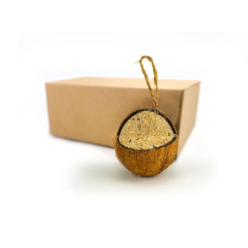 Chubby Pet Products Box Of Quarter Cut Coconuts - Made With Insect Oil Size 12