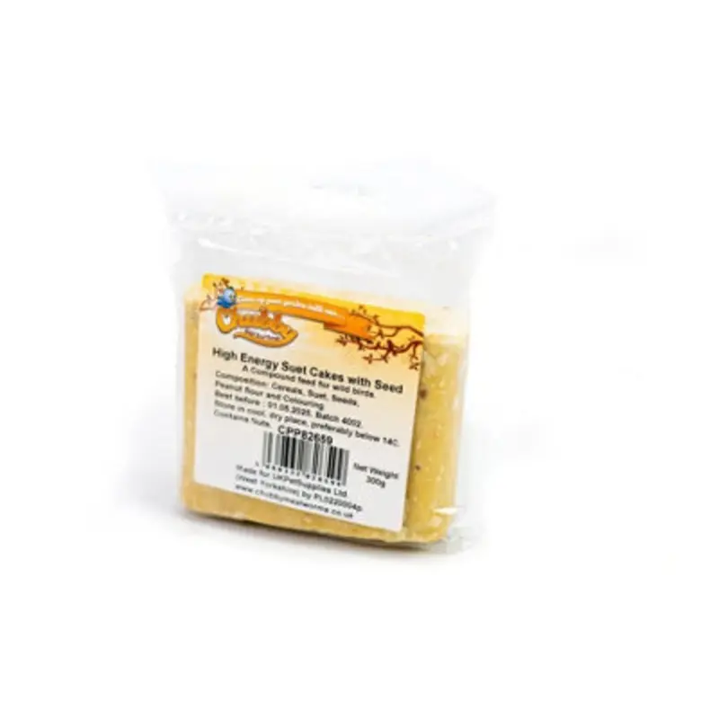 Chubby Pet Products Chubby High Energy Suet Cakes With Seed Wild Bird Food