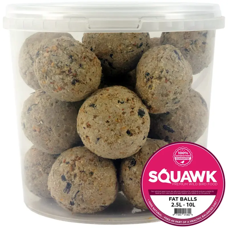 Gardeners Dream Squawk Suet Fat Balls (Tubs) - Large