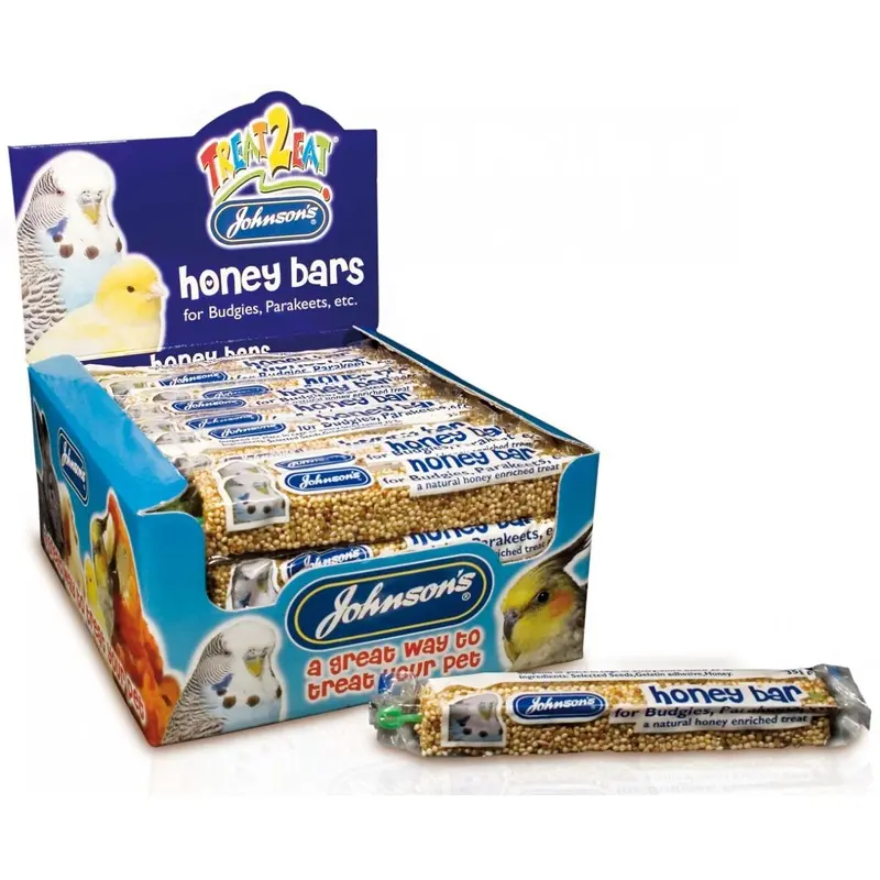Johnsons Johnsons Treat Eat Honey Bars Bird Treats - Budgie And Parakeet - Single Size 2