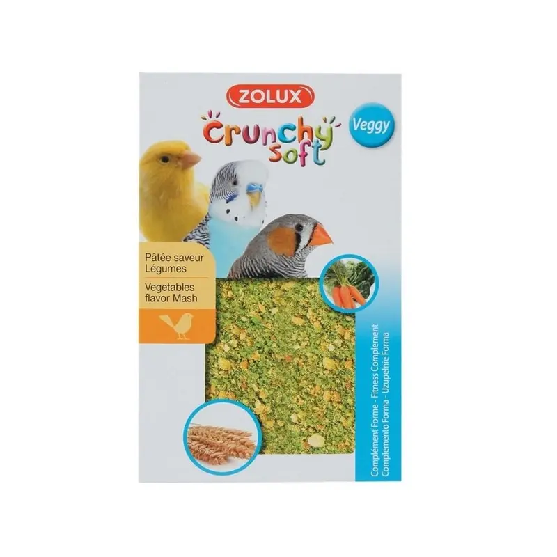 Zolux Crunchy Veggy Vegetables Flavor Mash For Birds (150 G)