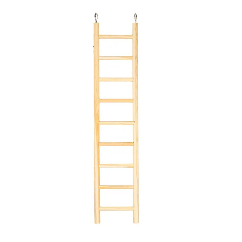 Beaks 9 Step Wooden Ladder Bird Toy Large
