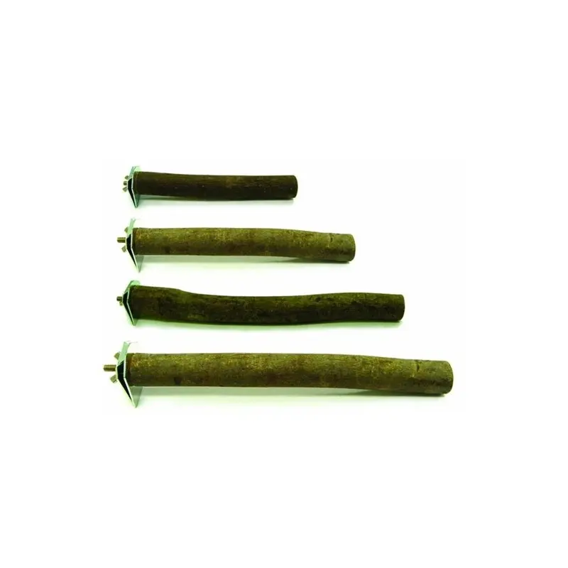 Yml P8 Lot Of Single Bolt Smooth Finished Wooden Perch For Parrot, P8 Size 2