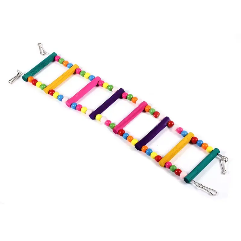 Zhihuan Bird Toy Parrots Toy Stairs Ladder Size 8