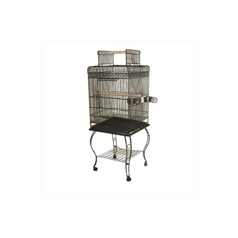 A&E Cage White 600H Economy Play Top Cage Size 2