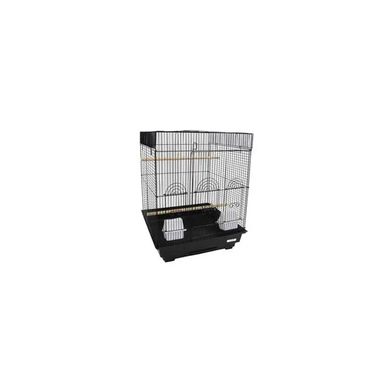 Yml Black 5924Blk Flat Top Bird Cage In Small
