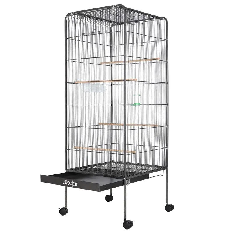 Cadoca Bird Cage With 2 Doors 146Cm