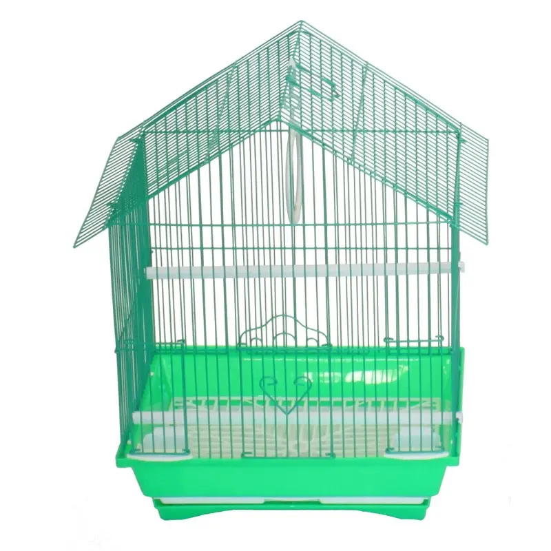 Yml A1314mgrn House Top Style Parakeet Cage, 13.3 X 10.8 X 17.8 Small