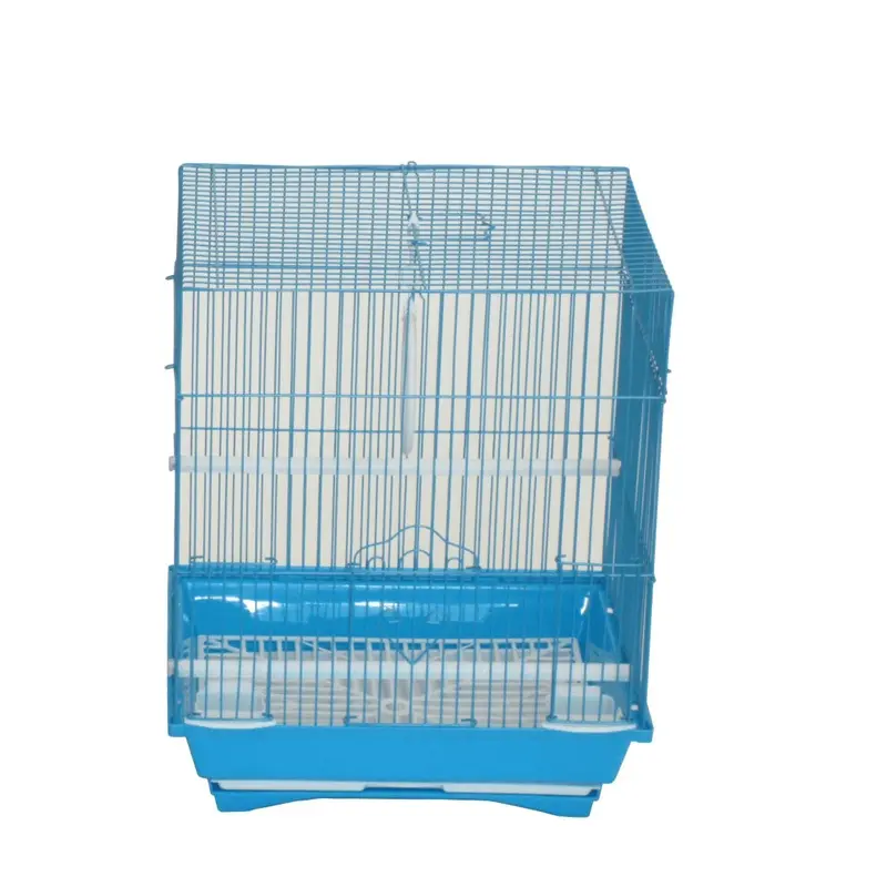 Yml A1324mblu Flat Top Parakeet Cage, 13.3 X 10.8 X 16.5 Medium