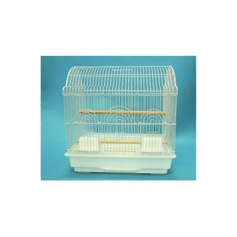 Peticare White Barn Top Bird Cage In