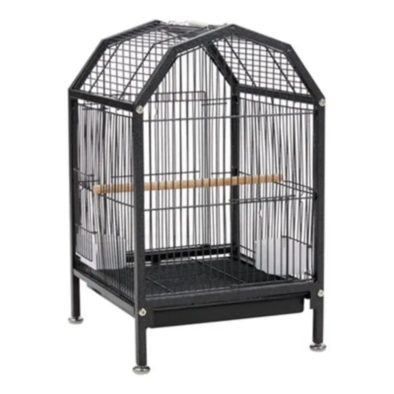 Thehotsale Black Portable Metal Pet Bird Cage W X D X 47Cm H 33Cm
