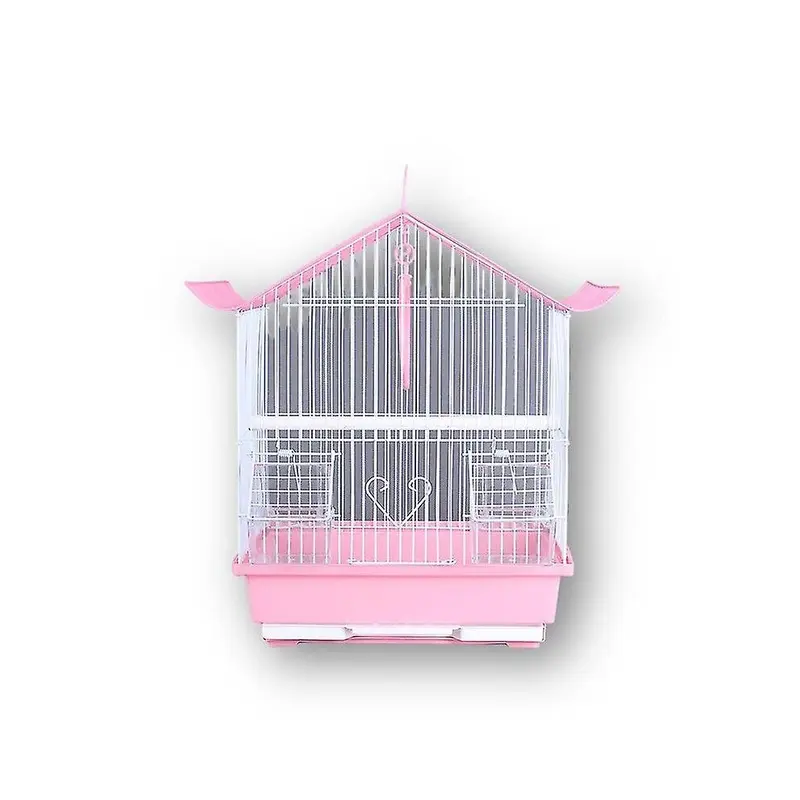 Green/White/Blue Pet Products And Wire Birdcage Small