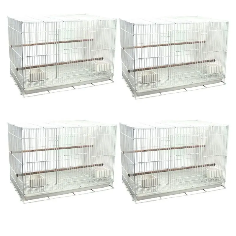 Little-Friends Budgie Breeder Cages Sealey Bird Housing Wire Pack Of Size 4
