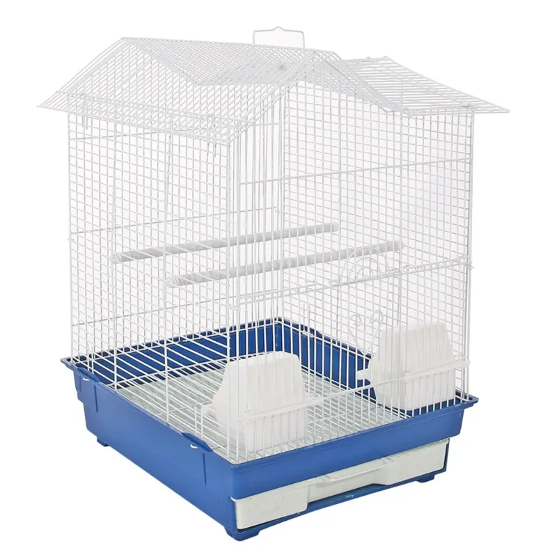 New Kct Santiago Plus Exotic Portable Bird Cage - Blue Pbc214blu Small