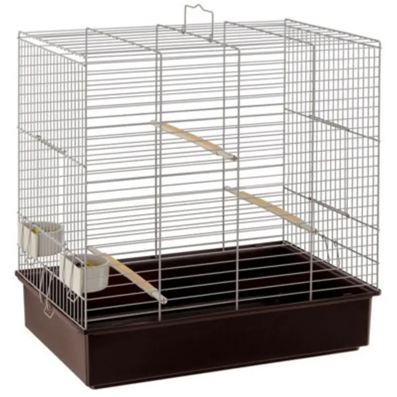 Ferplast Sonia Parakeet Cage 61.5X40x65cm Grey