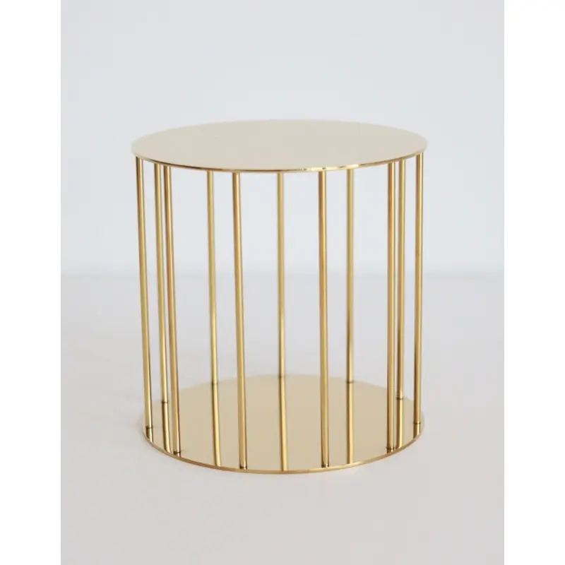 Prop Options Gold Birdcage Cake Separator Large