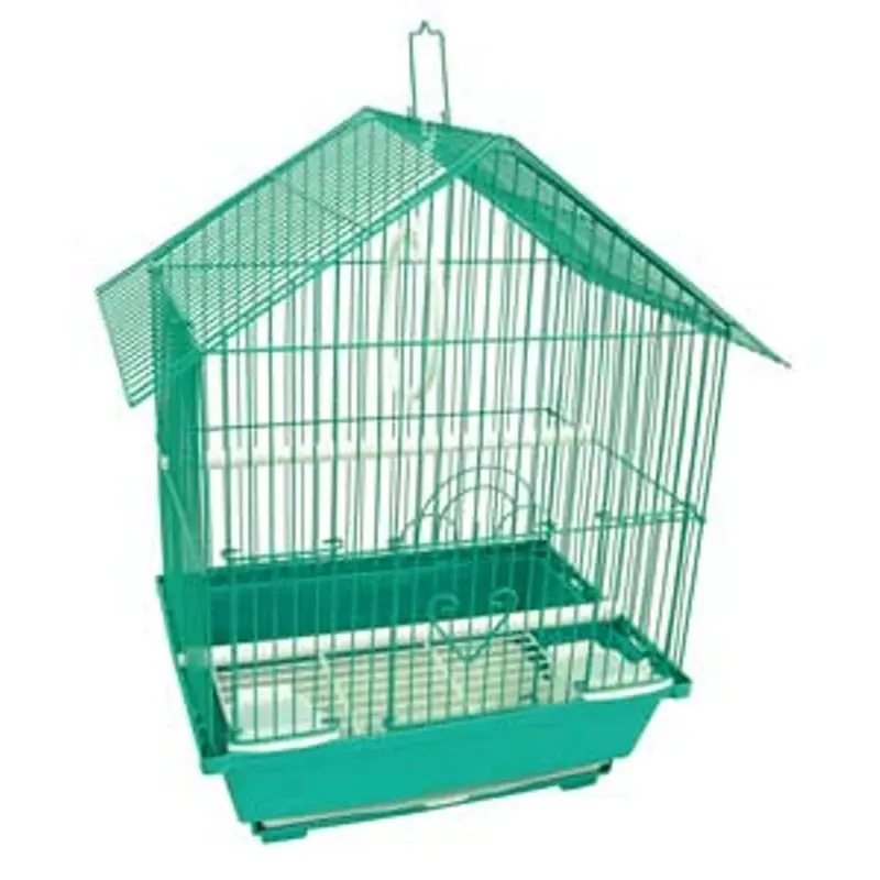 Yml A1114mgrn House Top Style Parakeet Cage, 11 X 9 X 16 Small