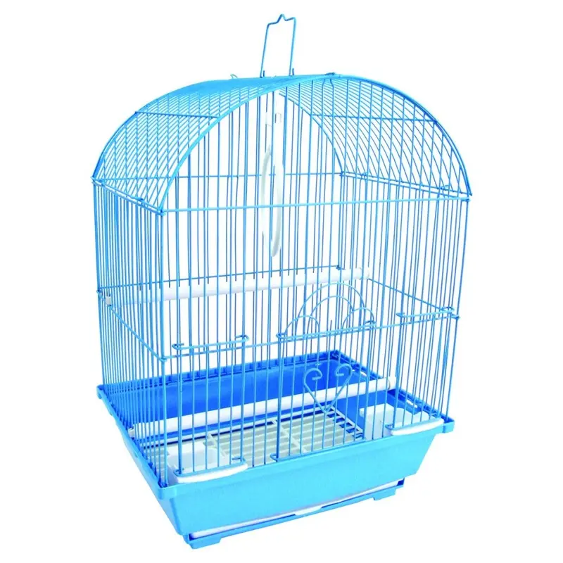 Yml Group Inc Yml A1104blu Round Top Style Parakeet Cage, 11 X 9 X 16 Small