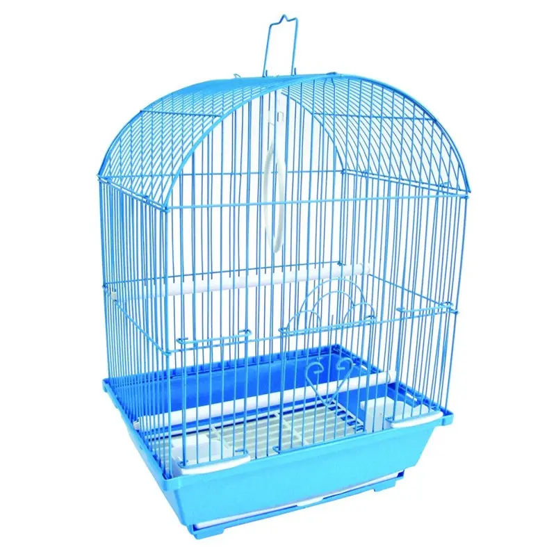 Yml Group Inc Yml A1304blu Round Top Style Parakeet Cage, 11 X 9 X 16 Small