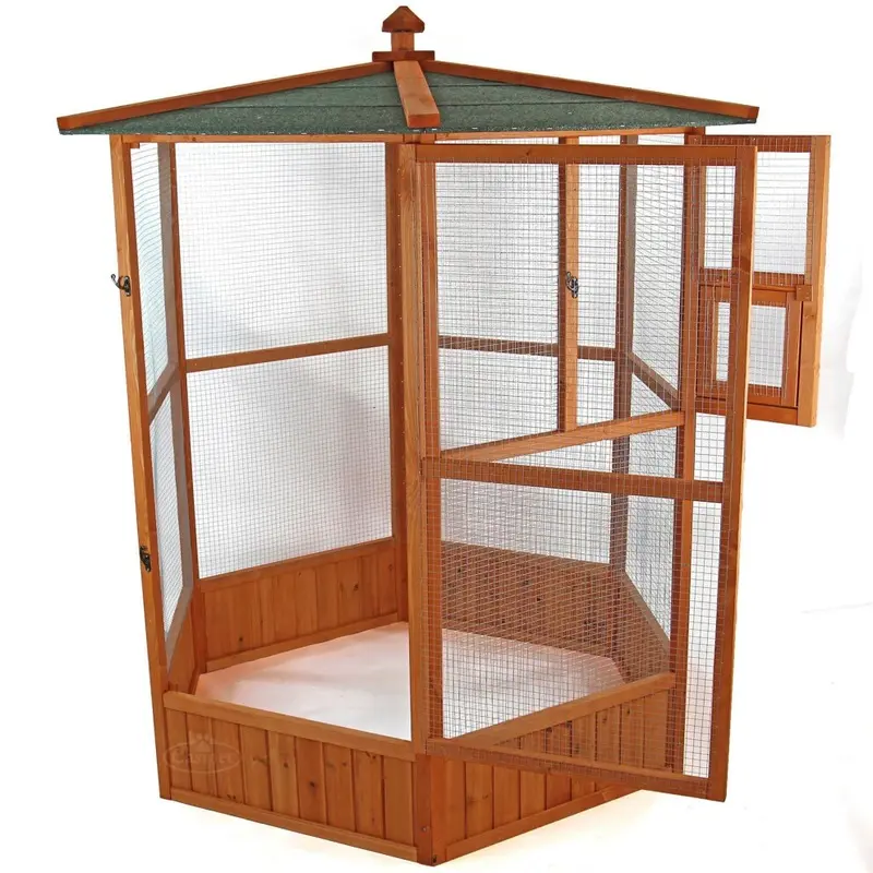 Actiaspet Wooden Aviary Bird House 74868 Small