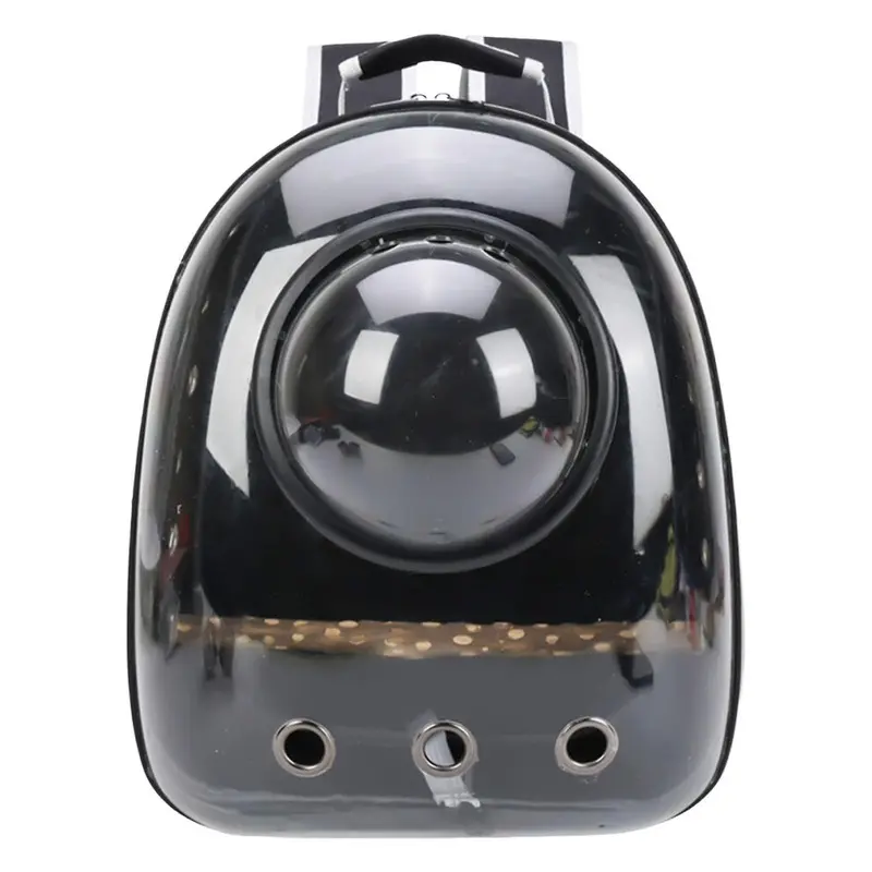 Black Portable Parrot Carrier Backpack Travel Cage Birds Space Capsule