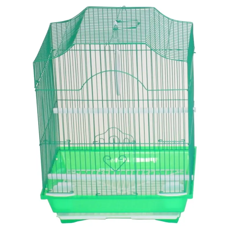Yml A1334grn Cornerless Flat Top Cage, Medium
