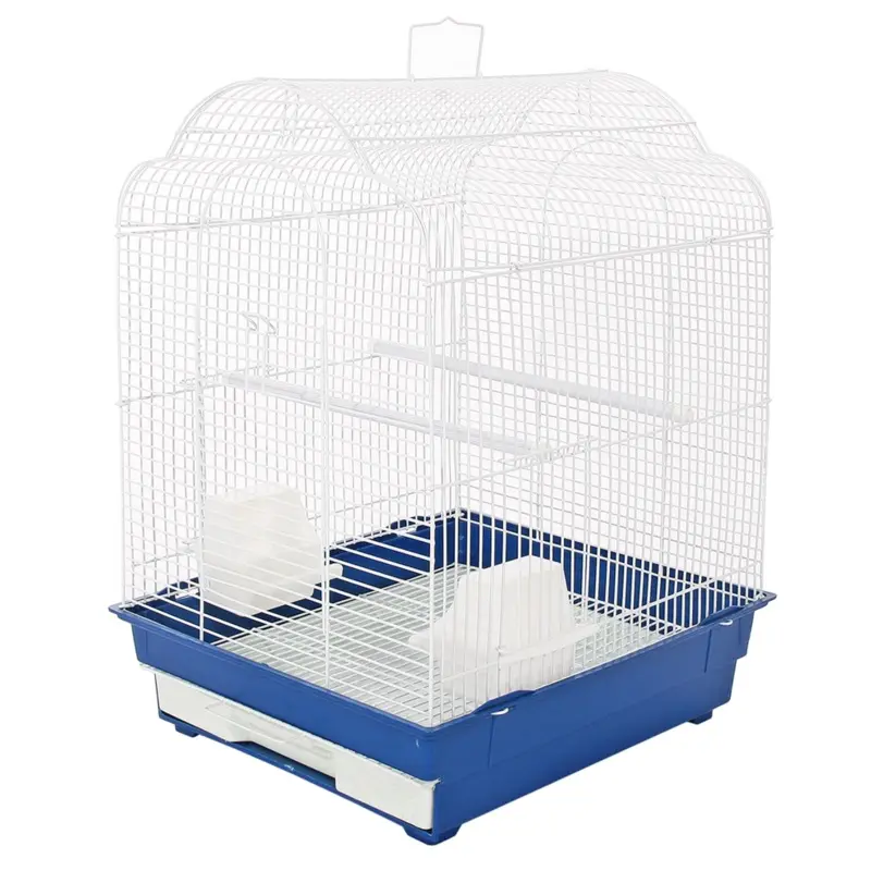 New Kct Rosario Plus Exotic Portable Bird Cage - Blue Pbc212blu Small
