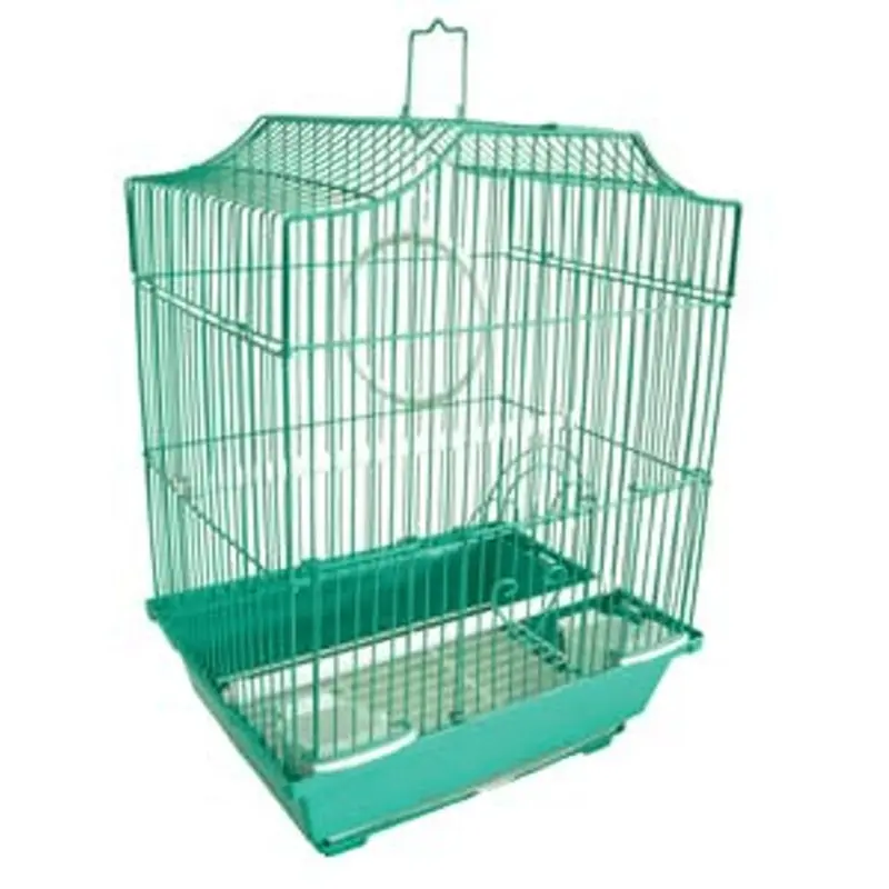 Yml A1134grn Cornerless Flat Top Cage, Small