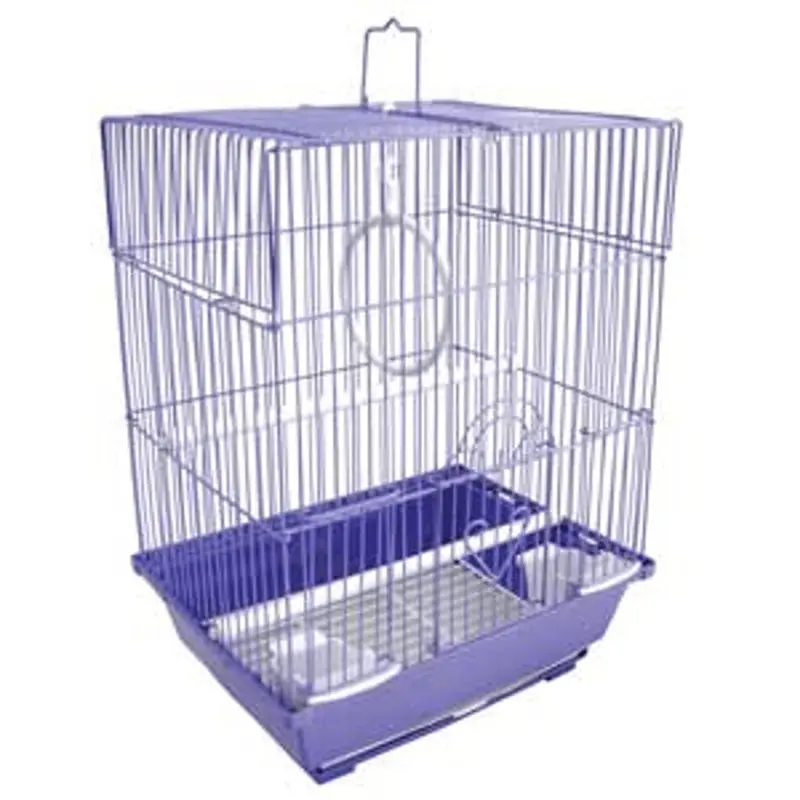Yml A1324mpur Flat Top Parakeet Cage, 13.3 X 10.8 X 16.5 Medium