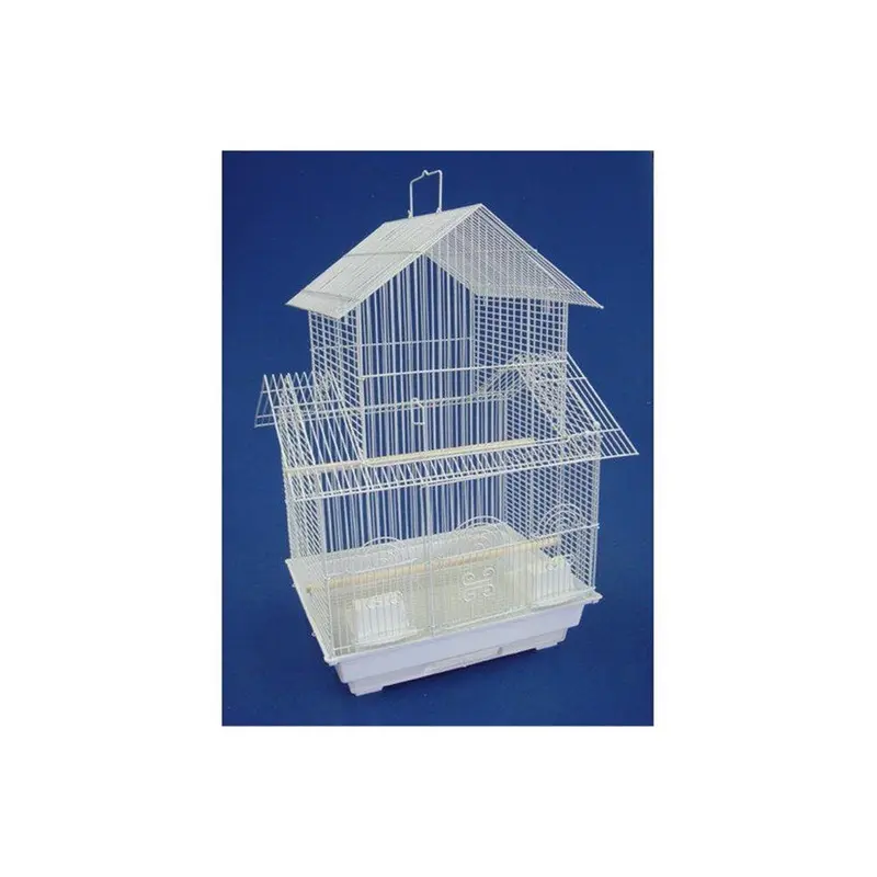 Yml White 5844Wht Pagoda Bird Cage In Small