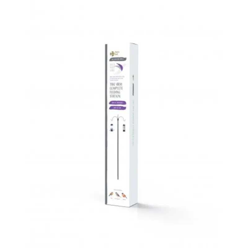 Henry Bell Essentials Range Two Arm Complete Feeding Station - One Grey Size 2