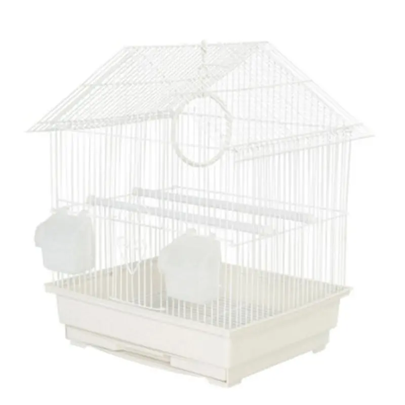 Kct Indoor Bird Cage Lima Small Exotic Portable - White