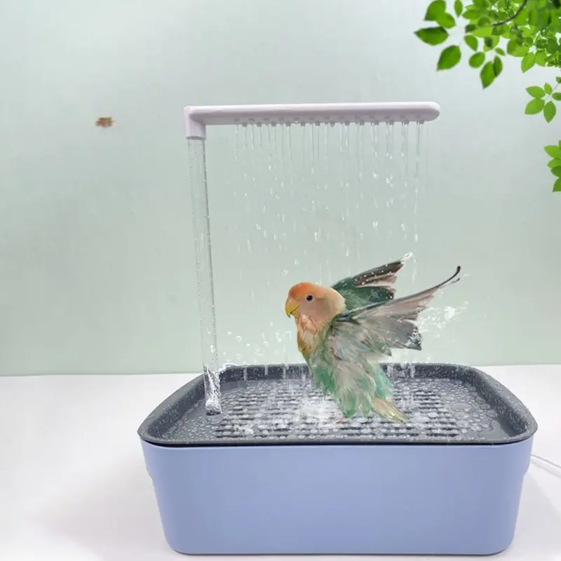 Parrot Bathing Station: Motorized Self-Recycling Water System Large