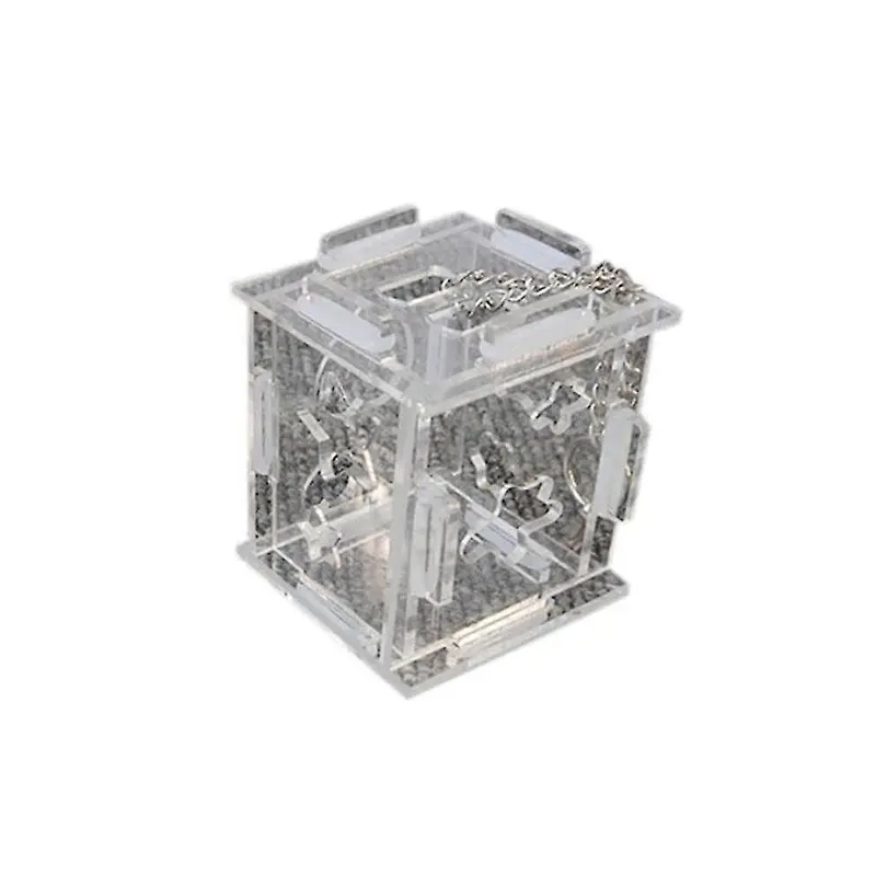 No Mess Bird Seed Feeders Acrylic Parrot Feeder Treat Foraging Toy