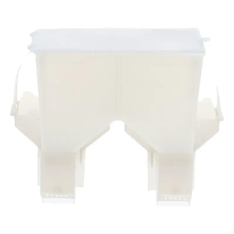 Pigeon Supplies - Double Automatic Trough Parrot Cups Feeder Drinker Sink