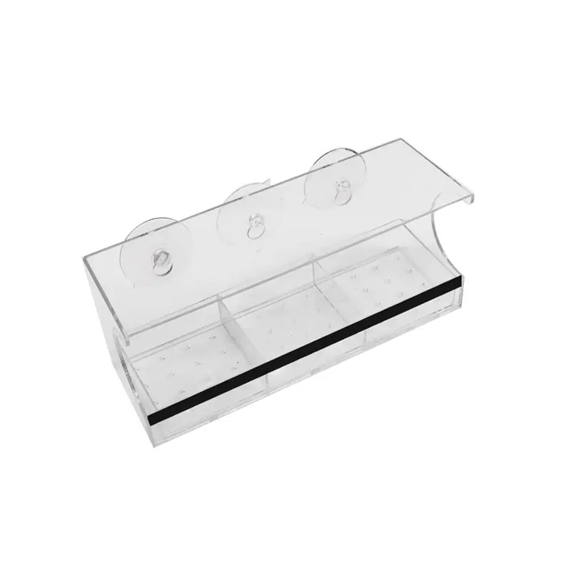 Spactz Window Bird Feeders With Strong Suction Cups, Clear Feeder