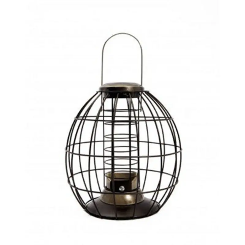 B&Q Henry Bell Heritage Squirrel Proof Fat Ball Feeder Light/Gold