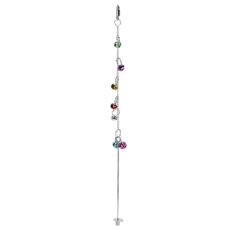 Pet Fruit Fork Parrots Birds Food Vegetable Stick Holder Foraging Hanging Feeder Toy