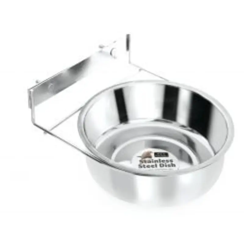 Sharples Pet Fed N Watered Coop Cup With Clamp Holder - 21Cm